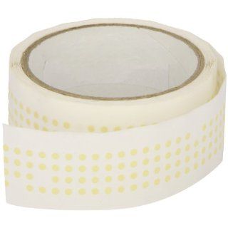 Back Paper Solder Wave Masking Disc, 3" Core, 510 Degree F Performance Temperature, 20 lbs/inch Tensile Strength, 7.3 mil Thick, 1/8" Width, Beige (5000 per Roll): Masking Tape: Industrial & Scientific