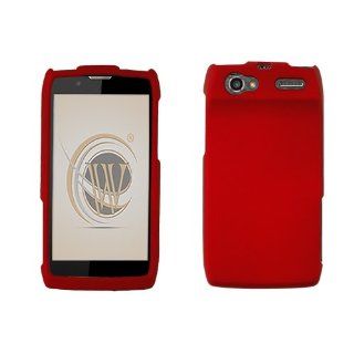 Red Rubberized Hard Case Cover for Motorola ELECTRIFY 2 XT881: Cell Phones & Accessories