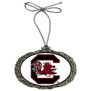 South Carolina Gamecocks NCAA Nickel Classic Logo Holiday Ornament  Decorative Hanging Ornaments  Sports & Outdoors