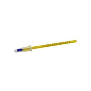 Thermco ACCR0201BLST Accu Safe Enclosed Chamber Blue Spirit Filled Thermometer, Refigerator, Teflon Coated,  5 to 15C Range, 0.5C Division, 125mm Height: Science Lab Non Mercury Thermometers: Industrial & Scientific