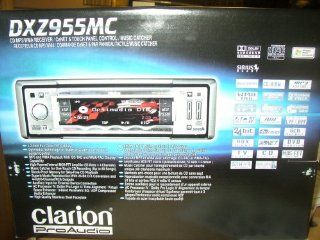 Clarion DXZ955MC   Radio / CD / MP3 player / digital recorder   ProAudio   Full DIN   in dash   53 Watts x 4 : Vehicle Cd Digital Music Player Receivers : Car Electronics