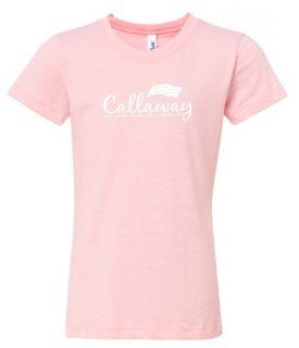 Callaway Cars 980.93.9355.L Pink Large Girls' Super Soft Jersey Knit T Shirt: Automotive
