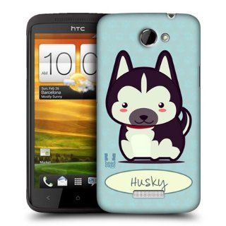 Head Case Designs Husky Wonder Dogs Hard Back Case Cover for HTC One X: Cell Phones & Accessories