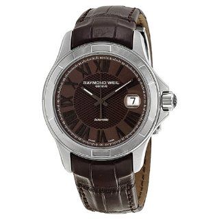 Raymond Weil Men's 2970 STC 00718 Parsifal Automatic Steel case and Leather strap Watch at  Men's Watch store.