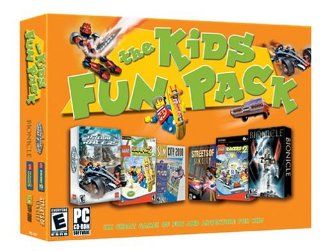The Kids Fun Pack: Lego Racers 2 / Lego Island 2 / Sim City 2000 / Streets of Sim City / Bionicle / Drome Racers: Video Games
