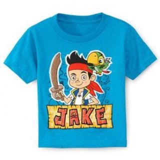 Disney Jake And The Neverlands Pirate T Shirt 3T Blue Clothing