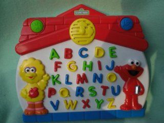 Sesame Street Elmo & Big Bird, Lets Find Abc Learning Toy: Toys & Games