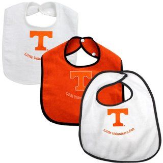 NCAA McArthur Tennessee Volunteers Infant 3 Pack Little Fan Bib Set   White/Tennessee Orange : Infant And Toddler Sports Fan Apparel : Sports & Outdoors