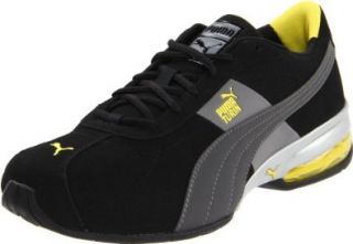 Puma Men's Cell Turin Perf NBK Running Shoe,Black/Dark Shadow/Steel Grey,6.5 D US: Shoes