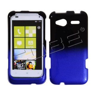 Aimo Wireless SAMT989PCMX002S Guerilla Armor Hybrid Case with Kickstand for Samsung Galaxy S2 T989   Retail Packaging   Black/Blue Cell Phones & Accessories
