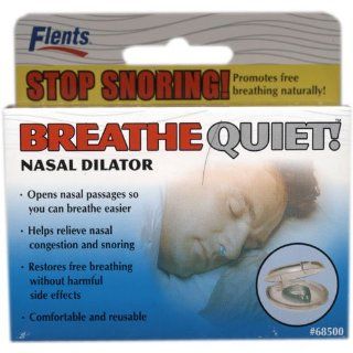 Flents Breathe Quiet! Nasal Dilator   Stop Snoring!: Health & Personal Care
