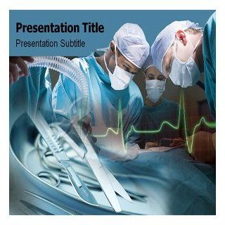 Cardiac Surgeon Powerpoint PPT Template   Cardiac Surgeon Powerpoint Templates: Software