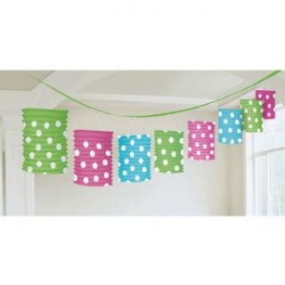 Dots Paper Lantern Garland Party Accessory: Toys & Games