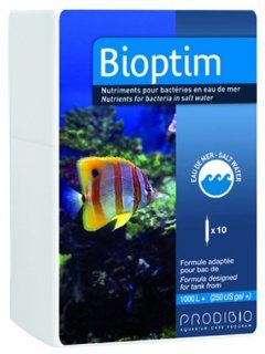 Prodibio Bioptim Pro   Saltwater, 10/10 mL vials   for tanks 250 gal and up : Aquarium Treatments : Pet Supplies