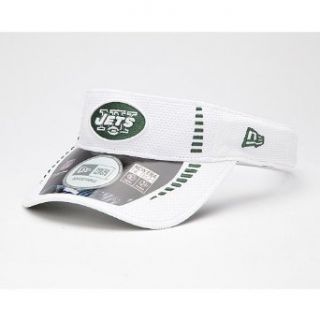NFL New York Jets Training Camp Visor, White, One Size Fits All : Sports Fan Baseball Caps : Clothing
