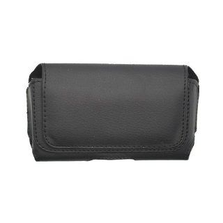 Black Faux Leather Pouch Cover Case for Samsung Infuse 4G SGH I997: Cell Phones & Accessories