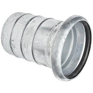 Dixon FC31012 Galvanized Steel Type B Shank/Water Quick Connect Fitting, Coupler with Gasket, 12" Female Coupling x 12" Hose ID Barbed: Industrial & Scientific