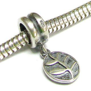 .925 Sterling Silver Tree of Life Bead Charm For European Bead Charm Bracelets: Biagi Beads: Jewelry