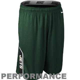 Nike New York Jets Players Performance Shorts   Green : Sports Fan Apparel : Sports & Outdoors