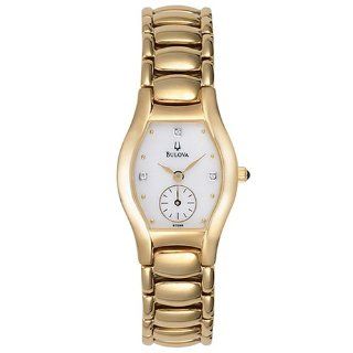 Bulova Women's 987S98 Diamond Accented Watch: Bulova: Watches