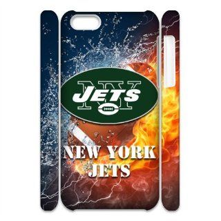 Treasure NFL New York Jets Logo 3D HD Apple iPhone 5C covers: Cell Phones & Accessories