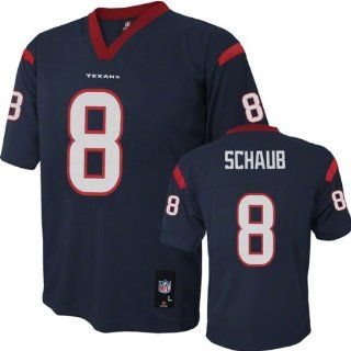 Matt Schaub NFL Youth Jersey: Home Blue #8 Houston Texans Jersey (Youth Large 14 16) : Sports Fan Football Jerseys : Sports & Outdoors