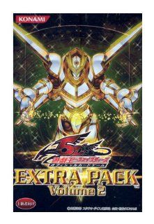 Yugioh 5D's Japanese Extra Pack Volume 2 Booster Pack Box: Toys & Games