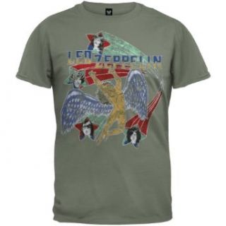 Led Zeppelin   Stars Soft T Shirt: Clothing