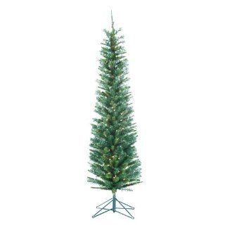 Kurt Adler 6 Feet Pre Lit Manchester Pine Pencil Tree   Christmas Trees