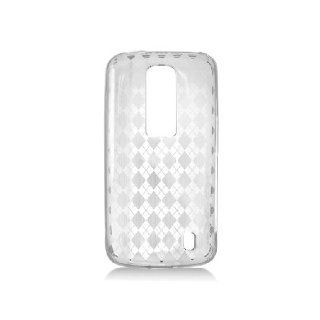 LG Nitro HD P930 Clear Hex Black Flex Transparent Cover Case: Cell Phones & Accessories