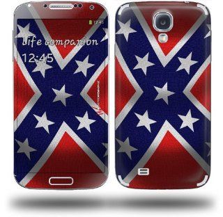 Confederate Rebel Flag   Decal Style Skin (fits Samsung Galaxy S IV S4): Everything Else
