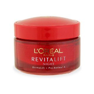 L'oreal Paris Revitalift Dermalift + Pro retinol a Night Cream Anti wrinkle Firming 50 G. : Other Products : Everything Else