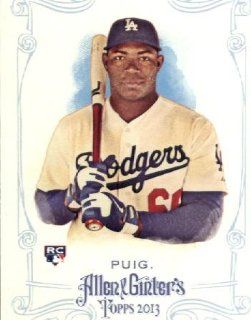 2013 Topps Allen and Ginter Trading Card # 44 Yasiel Puig RC Los Angeles Dodgers Sports Collectibles