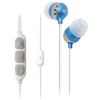 Scosche HP155MBL Noise Isolation Earbuds with Tapline II Remote & Mic (Blue): MP3 Players & Accessories