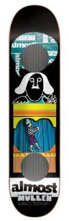 Almost Rodney Mullen Impact Dude Series Skateboard Deck   7.5 Inch : Sports & Outdoors