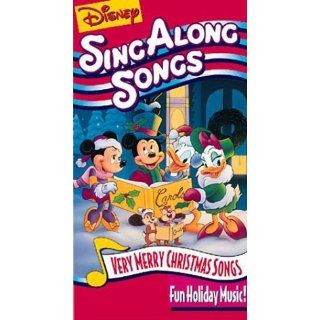 Disney's Sing Along Songs   Very Merry Christmas Songs [VHS]: Wayne Allwine, Clarence Nash, Eddie Carroll, James MacDonald, Pinto Colvig, Dessie Flynn: Movies & TV