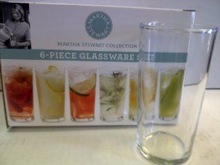 Martha Stewart Collection: 6 Piece 5 Ounce Juice & Bar Glassware Set, Commmonly Used for Juices, These Glasses Can Also Be Used to Serve Liquor Neat or on the Rocks. For a Bit of Informal Charm, Serve Wine in Them, as is Frequently done in Europe. Mart