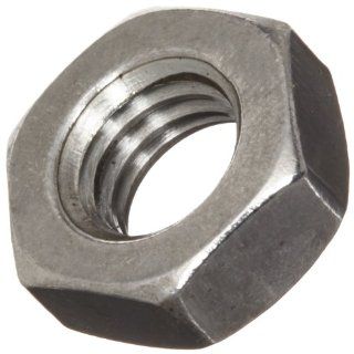 18 8 Stainless Steel Machine Screw Hex Nut, Plain Finish, ASME B18.6.3, 5/16" 24 Thread Size, 7/32" Width Across Flats, 9/16" Thick (Pack of 50): Industrial & Scientific