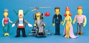Simpsons: World of Springfield Series 13 Action Figure Case of 12 Figures  Dr Stephen Hawking, Freddy Quimby, Helen Lovejoy, Legs, Princess Kashmir & Tuxedo Krusty: Toys & Games