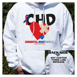 CHD Awareness Hooded Sweatshirt: Apparel: Clothing