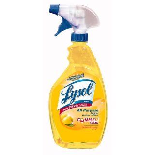 Lysol 75352 32 Oz. Lemon Breeze All Purpose Cleaner with Trigger (Case of 12)