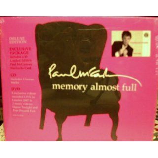 Memory Almost Full (Starbucks Limited Special Deluxe Edition with CD and DVD, plus bonus limited edition $5 Paul McCartney Starbucks card) Music