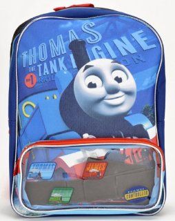 Birthday Christmas Gift   Thomas the Train Large Backpack and Tumbler Set, Backpack Size Approximately 16" Toys & Games