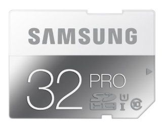 Samsung Electronics 32GB PRO SDHC Upto 90MB/s Class 10 Memory Card (MB SG32D/AM): Computers & Accessories