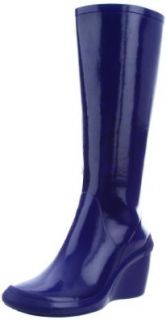 Cougar Women's Echo Rain Boot, Purple Purple Rubber, 6 M US Wedge Rain Boots Shoes