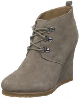 Steve Madden Women's Tanngoo Wedge Boot,Chestnut Suede,10 M US: Shoes