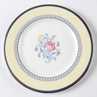 Royal Doulton Canterbury Accent Luncheon Plate, Fine China Dinnerware   Yellow,R