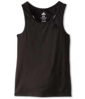 adidas Kids Perfect Rib Tank Girls Sleeveless (Black)