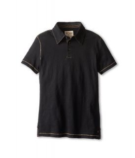Joes Jeans Kids S/S Polo Shirt Boys Short Sleeve Pullover (Black)