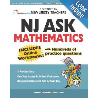 NJ ASK Practice Tests and Online Workbooks   5th Grade Mathematics   Student Edition: Developed by Expert Teachers: Lumos Learning: 9781456346591: Books